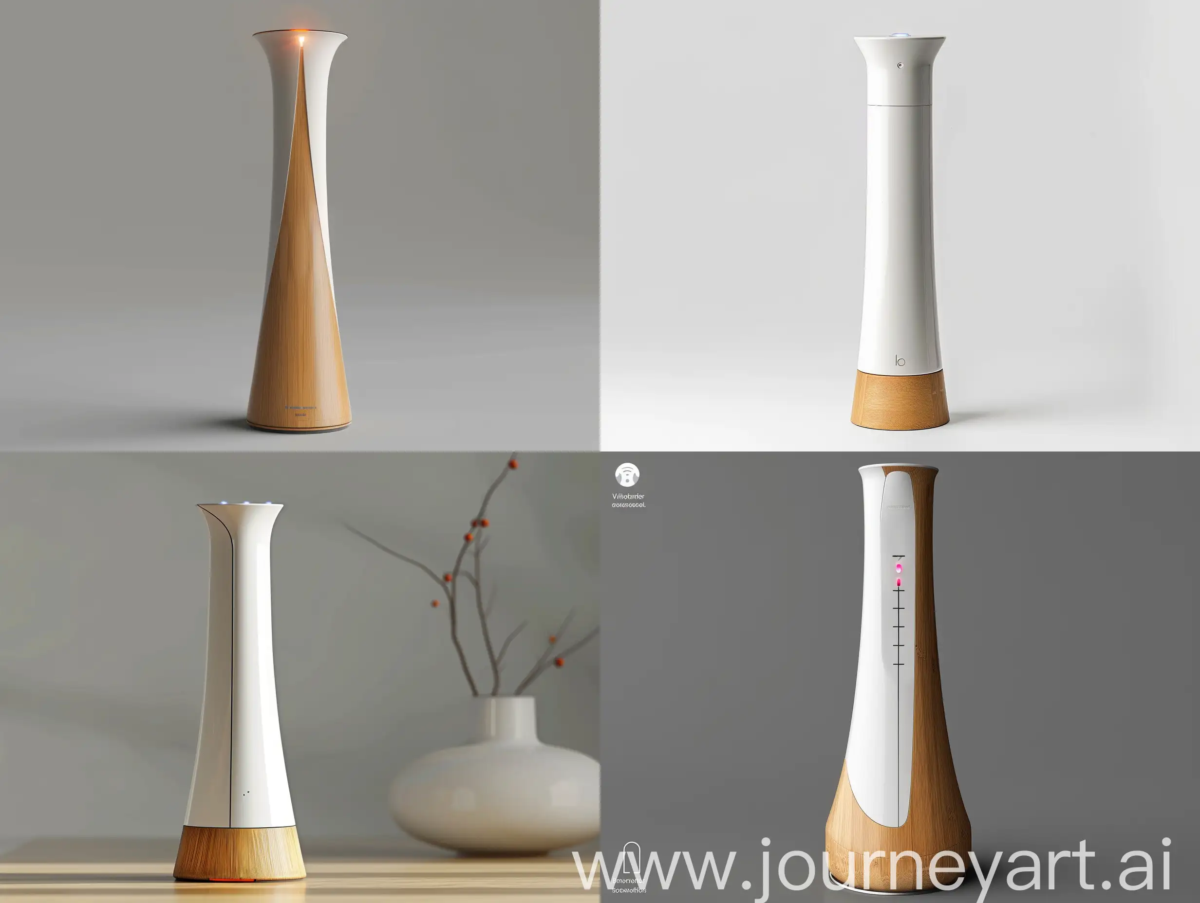 EcoFriendly-LED-Energy-Management-Device-Sustainable-Bamboo-Recycled-Plastic-Design