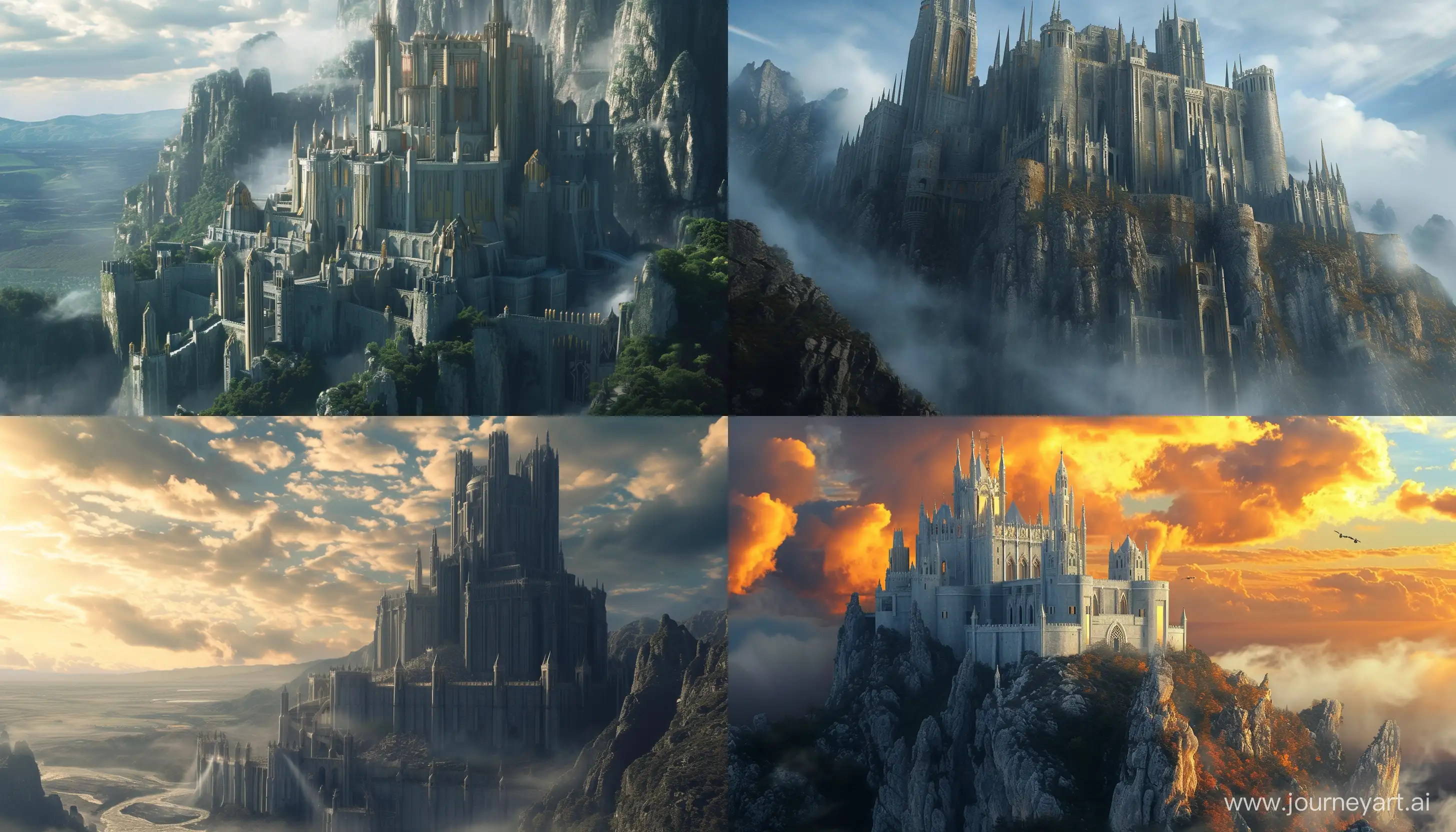 Asgard beautiful castle --aspect 7:4