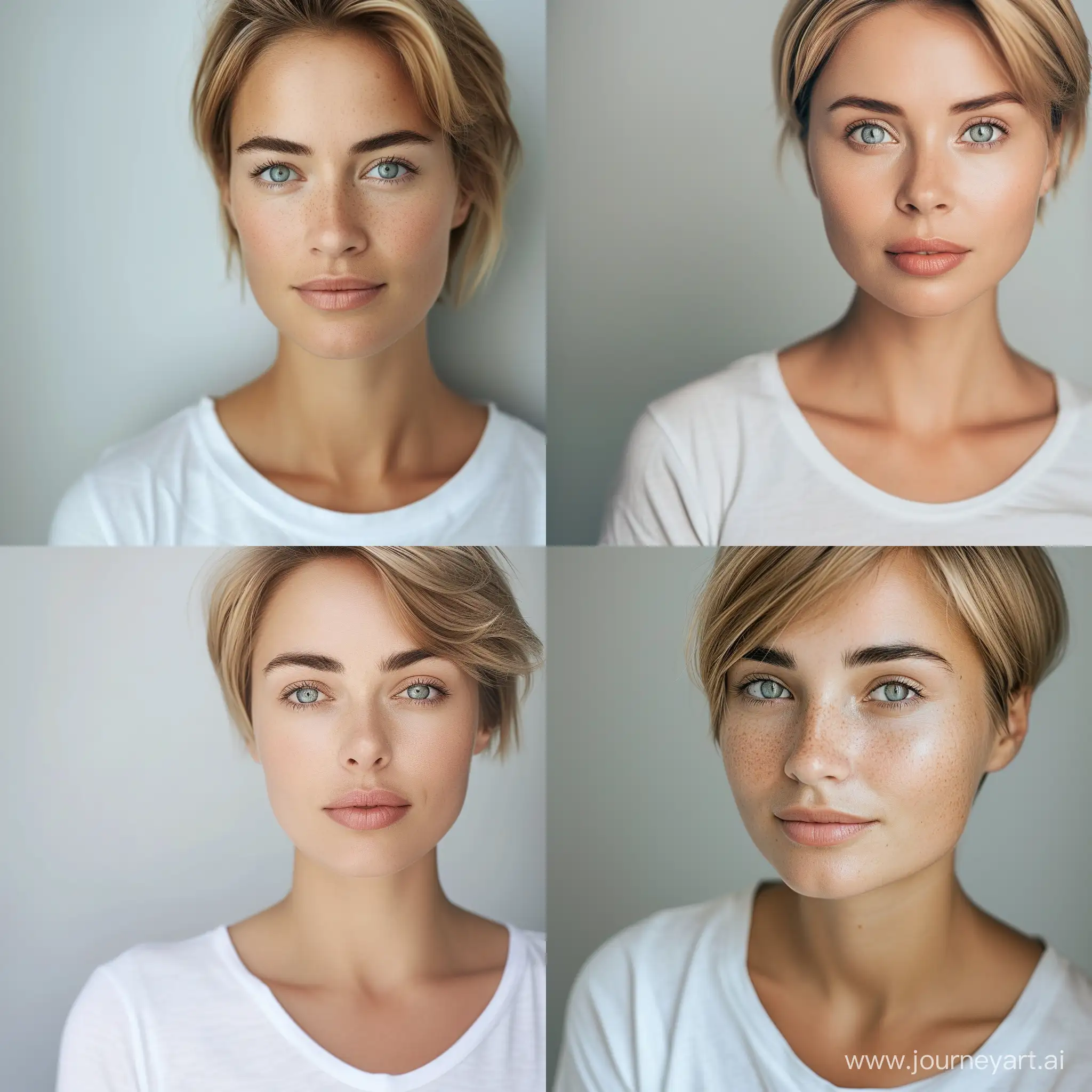 Natural-Beauty-CloseUp-Portrait-of-a-SymmetricalFaced-Woman-with-Short-Blonde-Hair