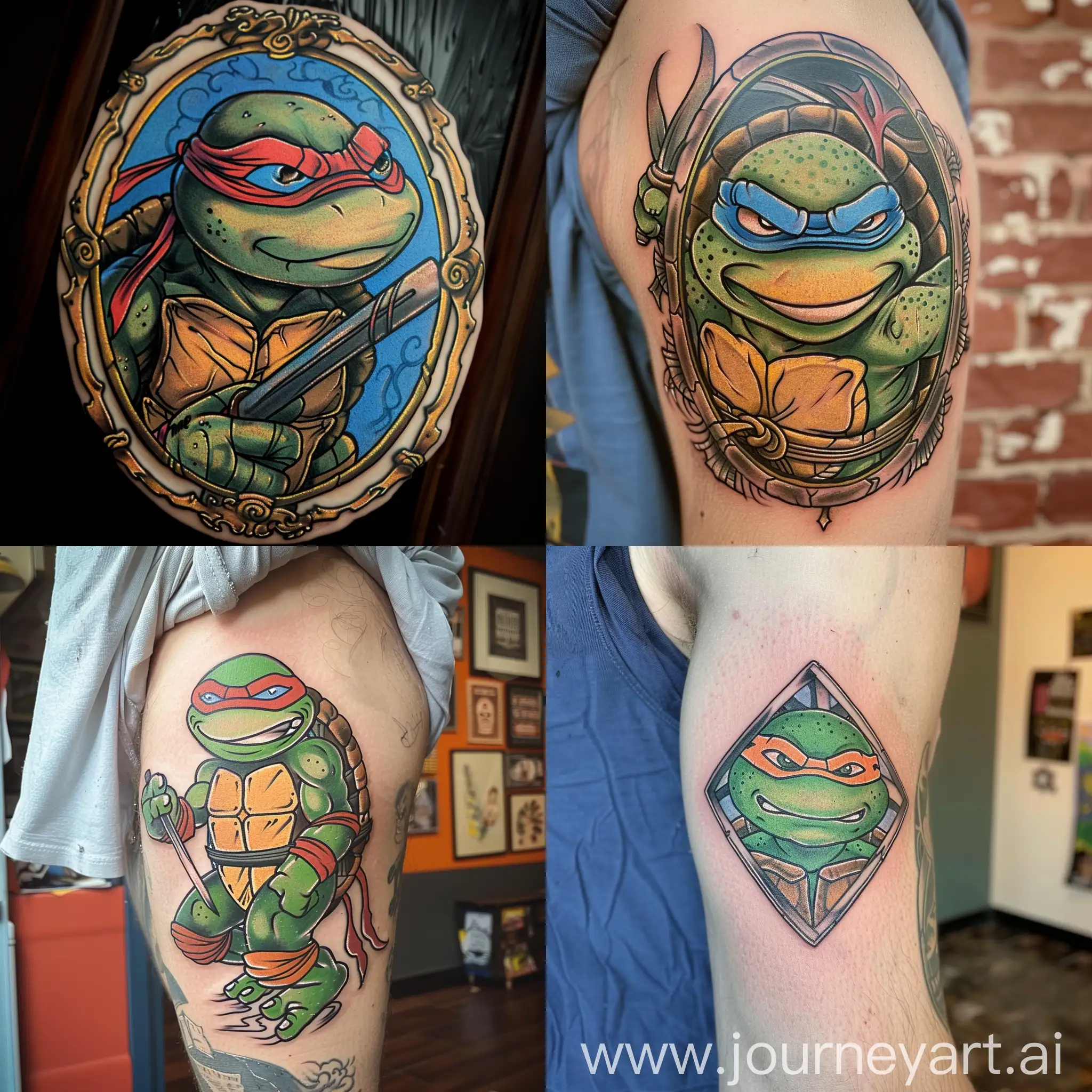 TMNT-Donatello-Neo-Traditional-Tattoo-Artwork