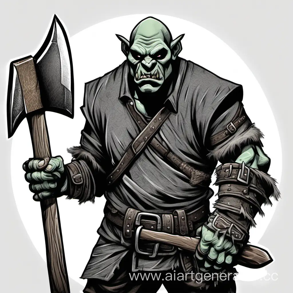 Sinister-Orc-Robber-Brandishing-an-Axe