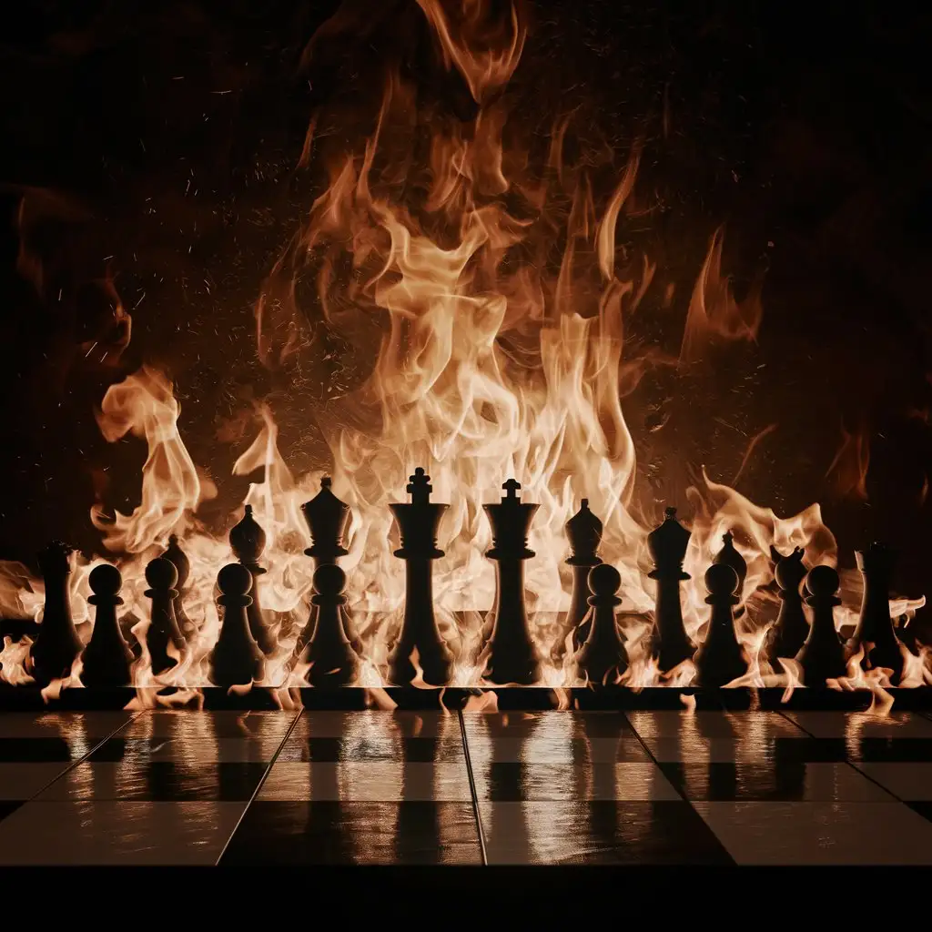 Intense-Chess-Match-with-Fiery-Ambiance