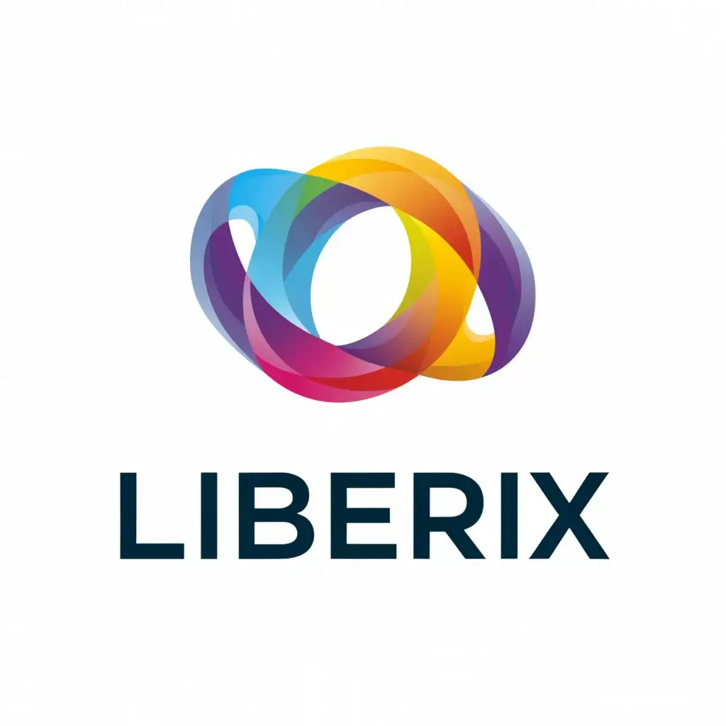 a logo design,with the text "Liberix", main symbol:open source freedom,Moderate,be used in Internet industry,clear background