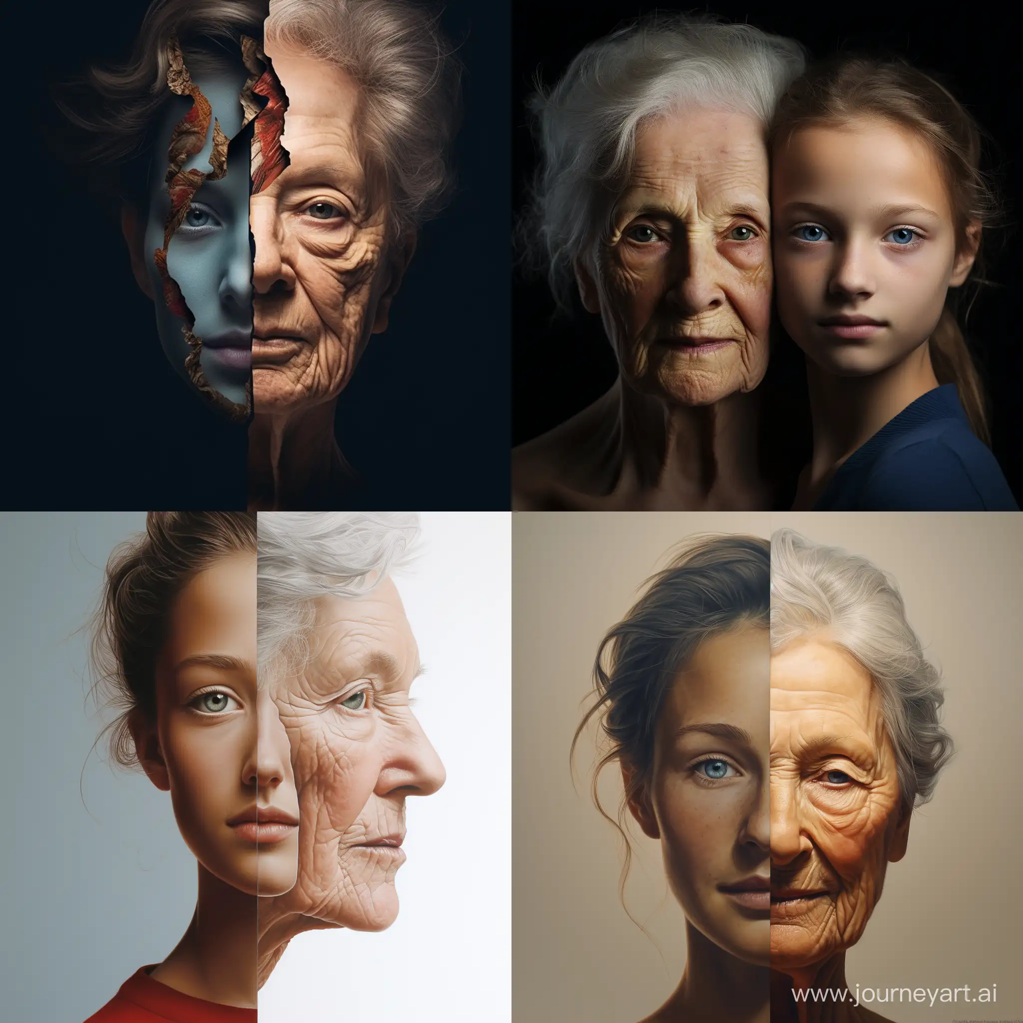 Artistic-Representation-of-Young-and-Old-Womans-Face-Merged-Together