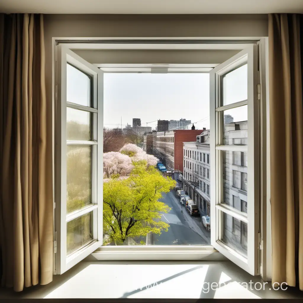 Captivating-Spring-Street-View-Through-Open-Window
