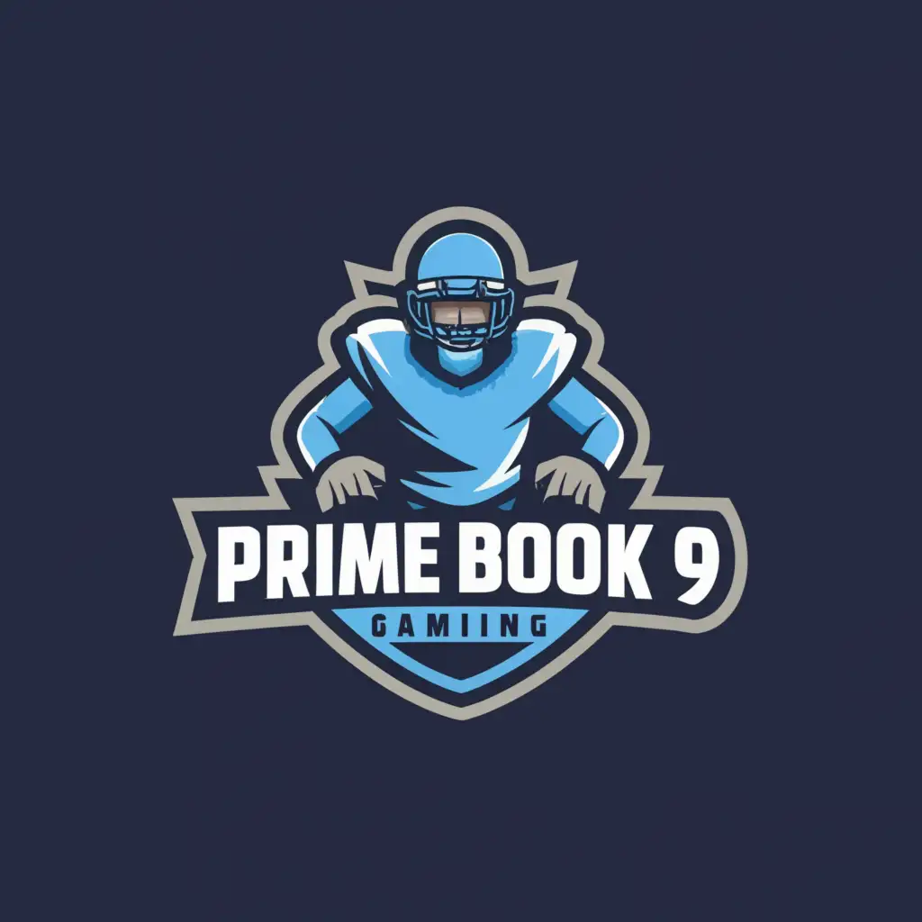 a logo design,with the text "Prime book 9", main symbol:Sports gaming,Moderate,be used in Sports Fitness industry,clear background