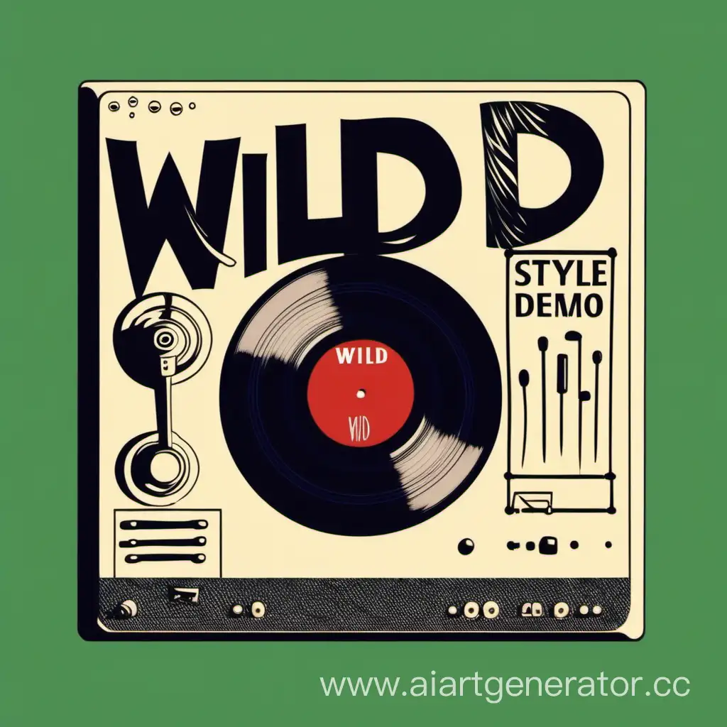 играющая пластинка
с надписью WILD-SMALL
DEMO VERSION в стиле обложки для youtube