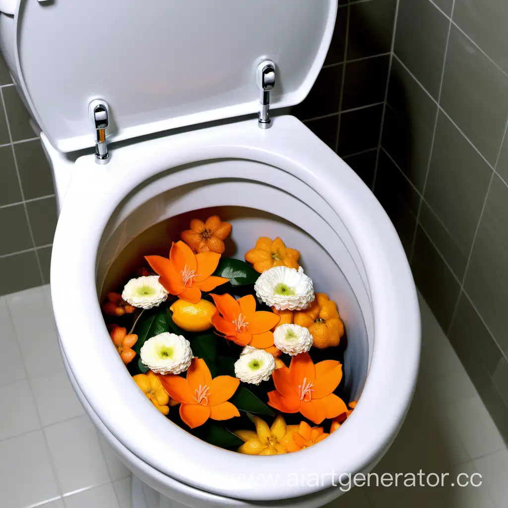 Elegant-Floral-and-CitrusInfused-Toilet-Design