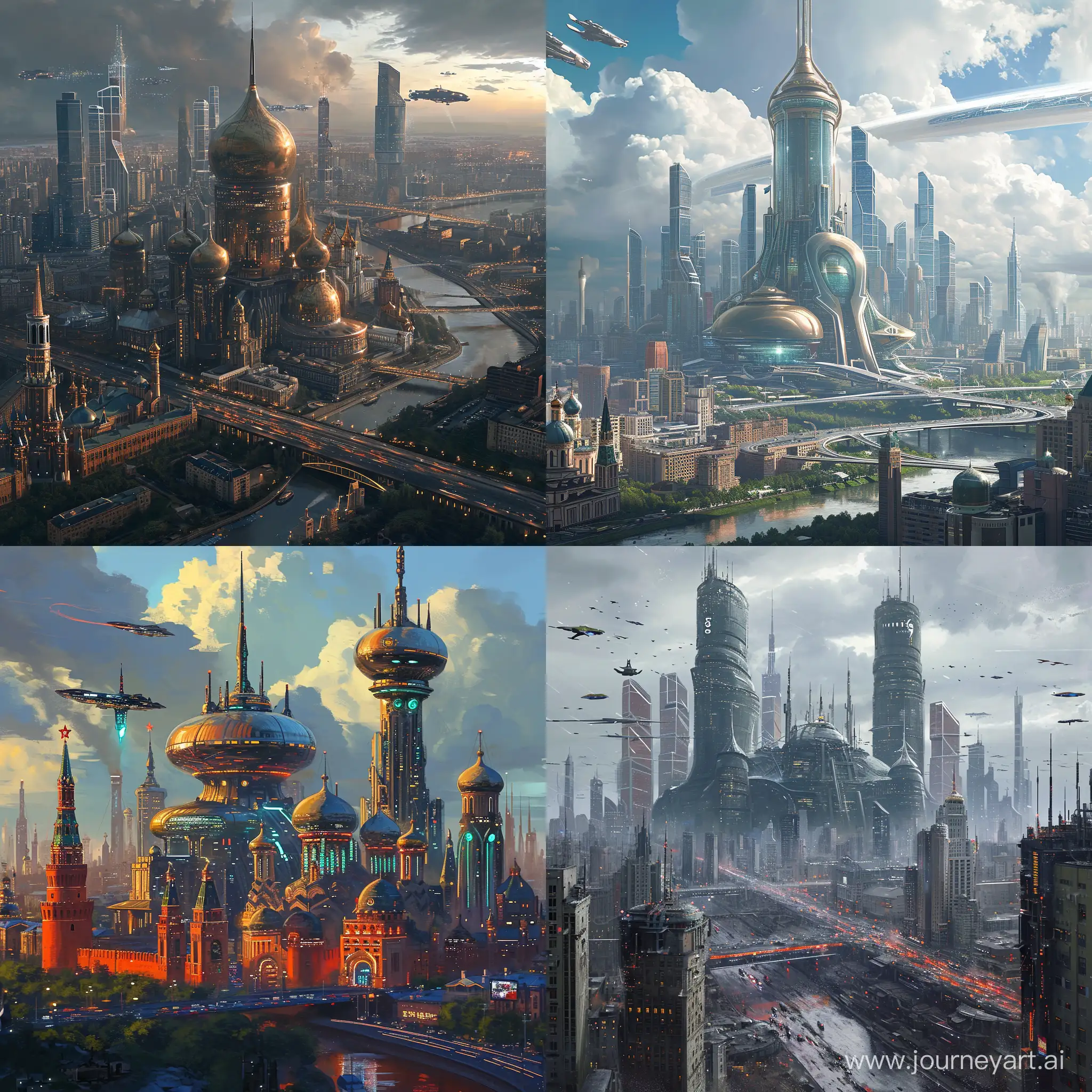 Futuristic-Moscow-Dystopia-in-Utopian-Style-SciFi-Digital-Art