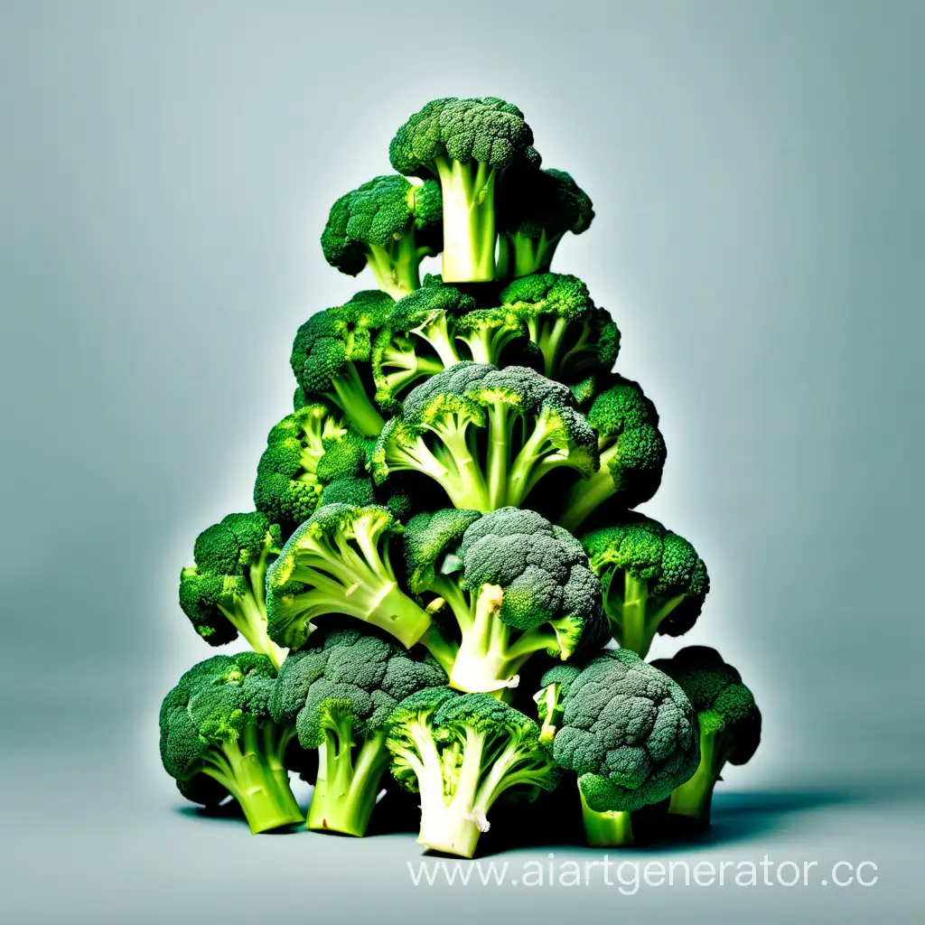 Broccoli-Tower-Fresh-Vegetable-Arrangement-Concept