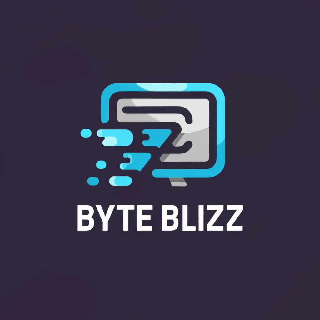 LOGO-Design-For-Byte-Blizz-Vibrant-Entertainment-Emblem-on-a-Clear-Background