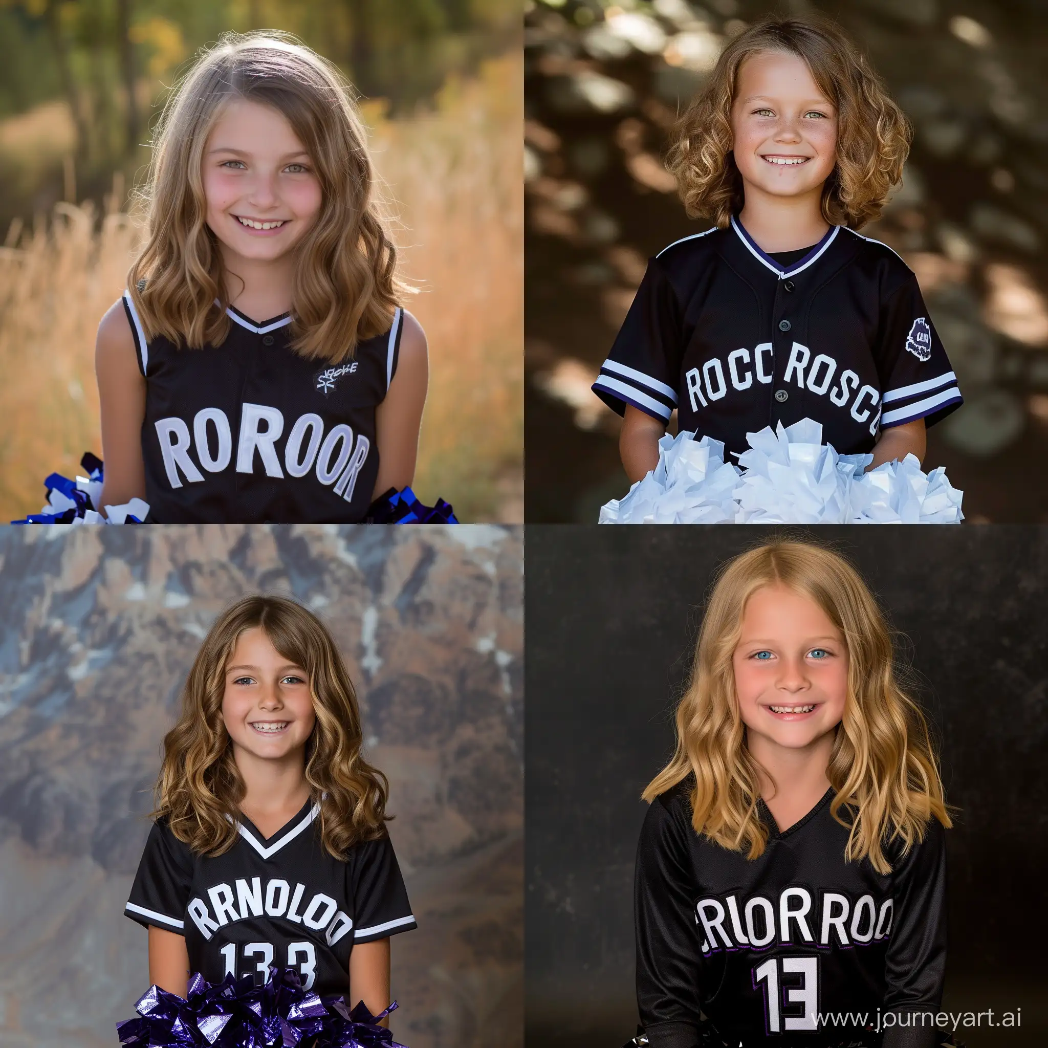 Colorado Rockies 13-14 year old cheerleader