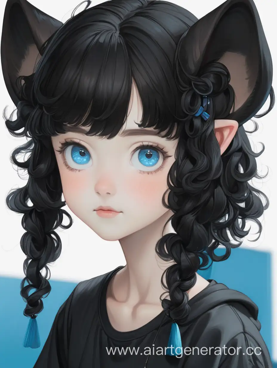 Adorable-Girl-with-Ears-Black-Curls-and-Blue-Eyes-Enchanting-Portrait