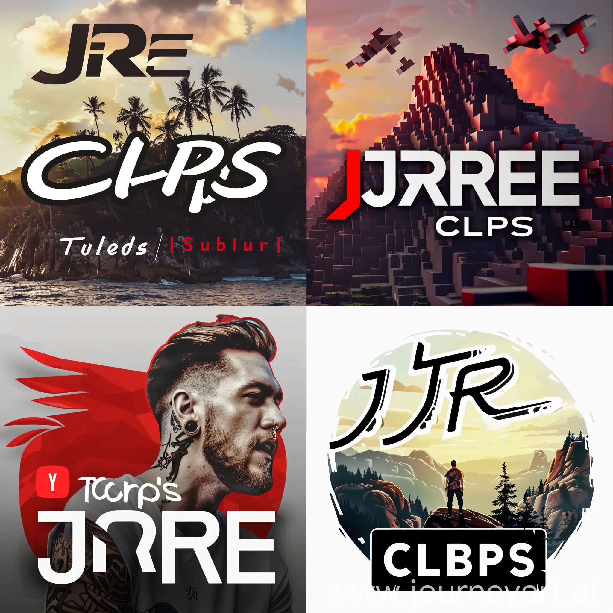 banner for a youtube channel called JRE Clips