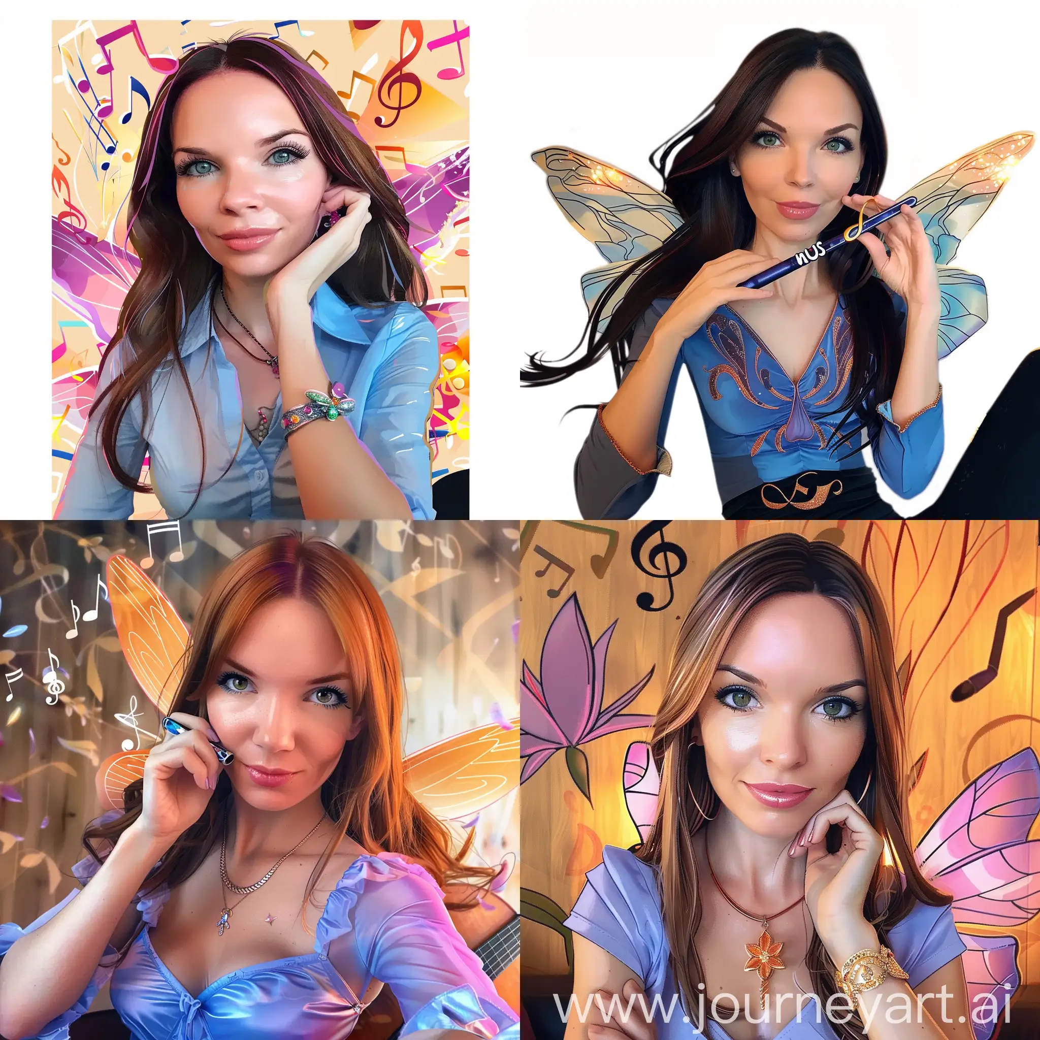 Enchanting-Fairy-Musa-from-Winx-Club-in-Raw-Style-Art