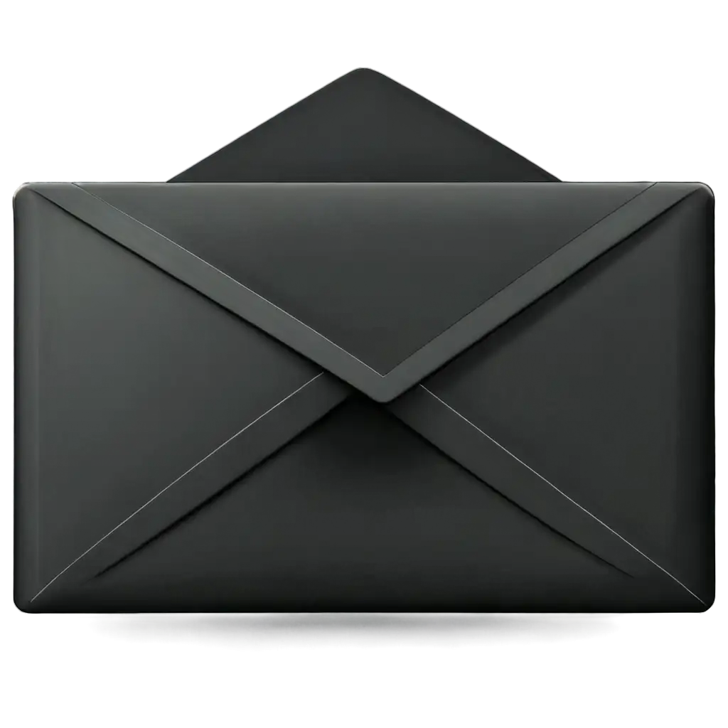 email icon in black