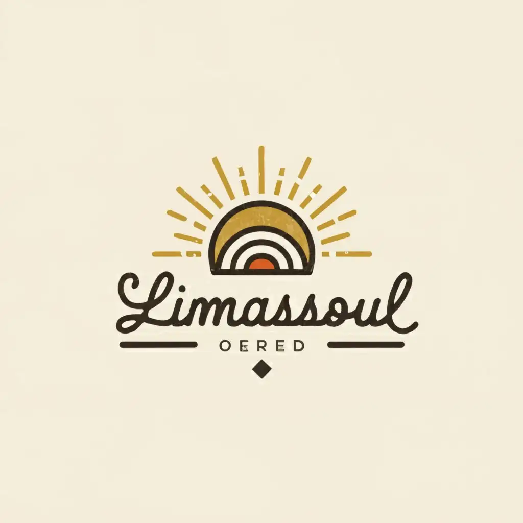 LOGO-Design-for-Limassoul-1950s-Vintage-Moderation-with-Clear-Background