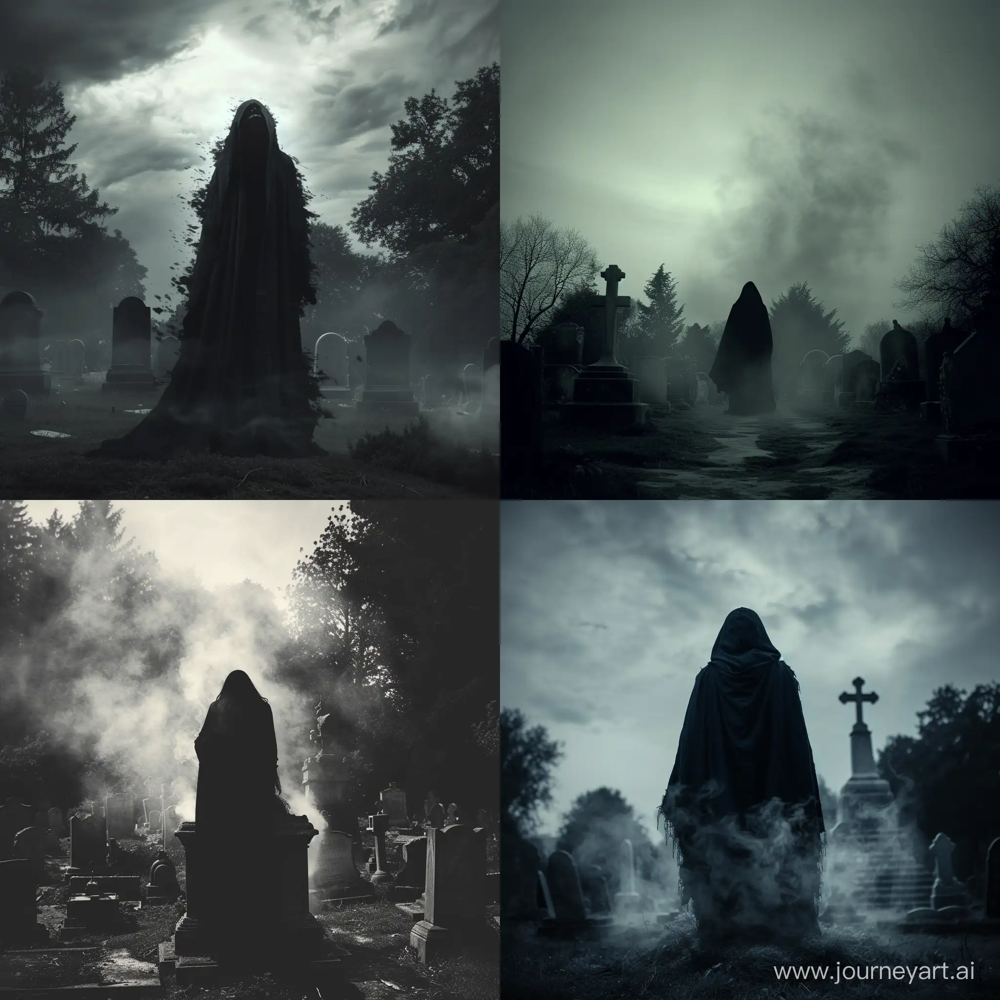 Mysterious-Ritual-in-a-Gloomy-Graveyard