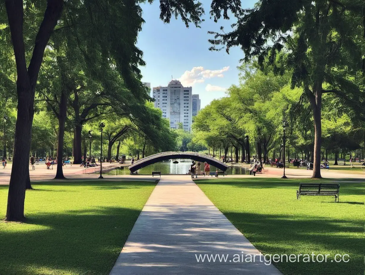 Urban-Oasis-Vibrant-City-Park-Scene