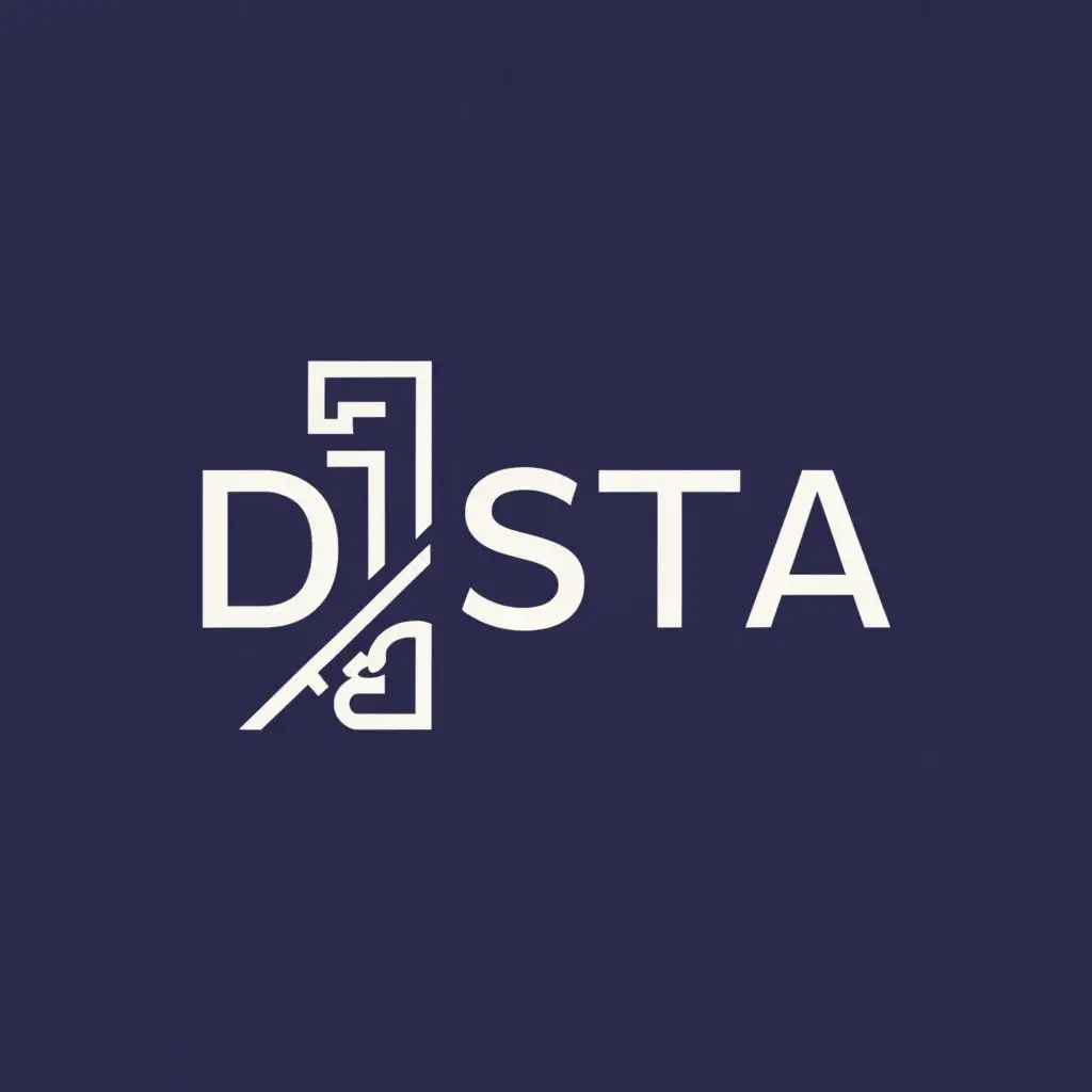 LOGO-Design-for-DSTA-Gold-Key-Symbol-with-Blue-and-White-Color-Scheme-for-Finance-Industry