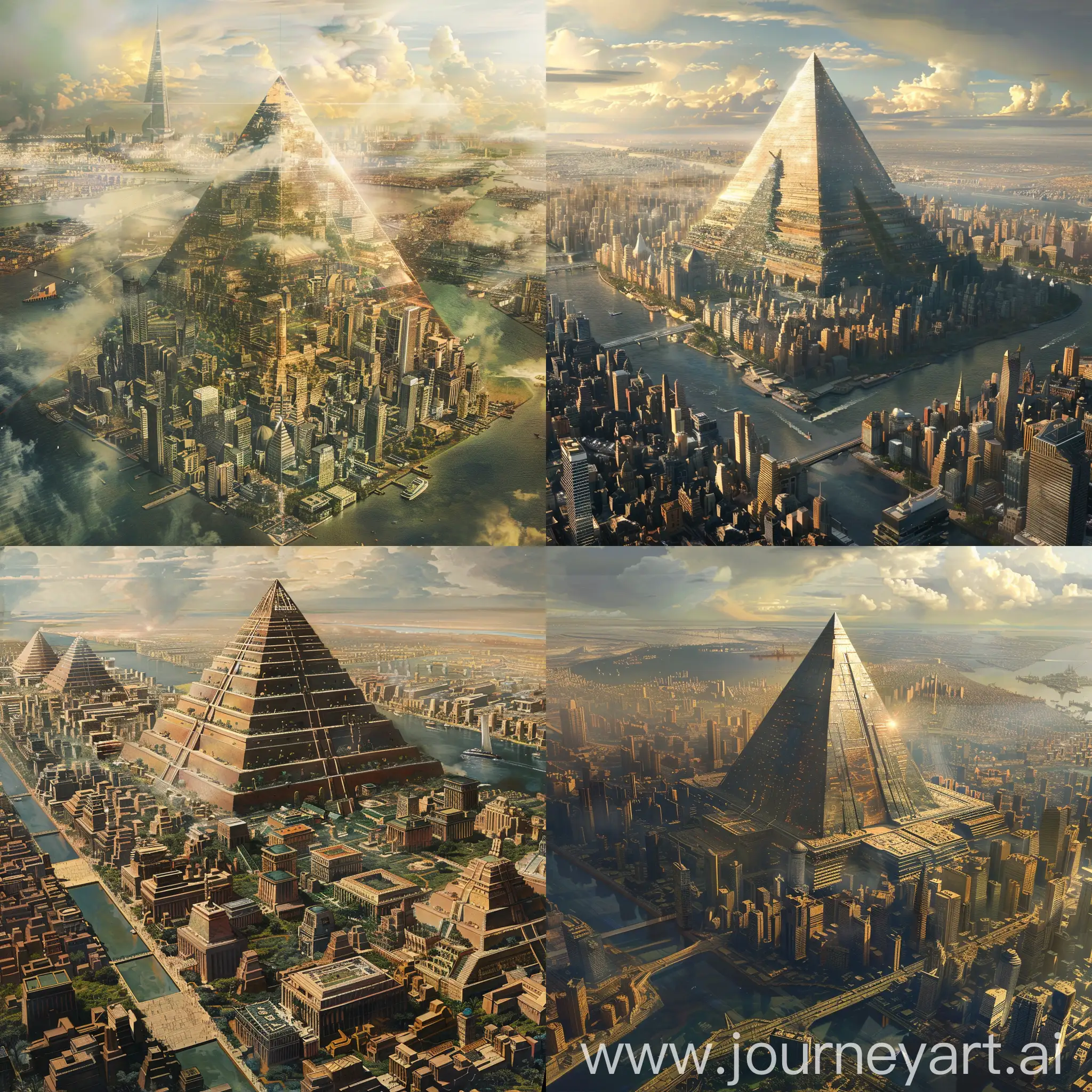 Evoluzione della città dal sistema trilitico sino alle metropoli contemporanee