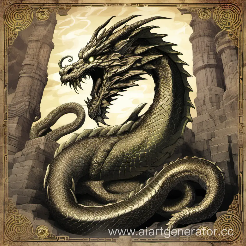 Majestic-Ancient-Serpent-and-Mighty-Dragon-in-Mythical-Battle