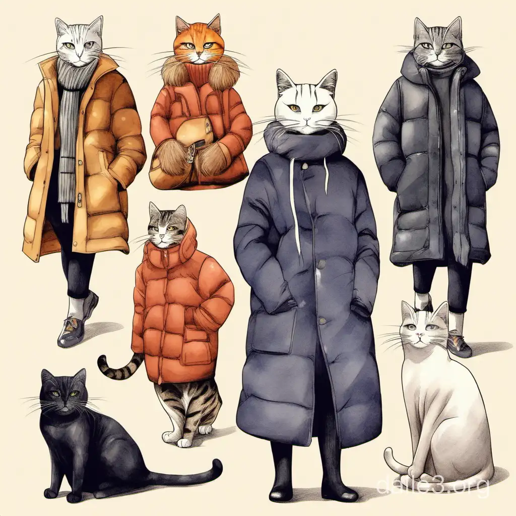 Warm cats are back in fashion
