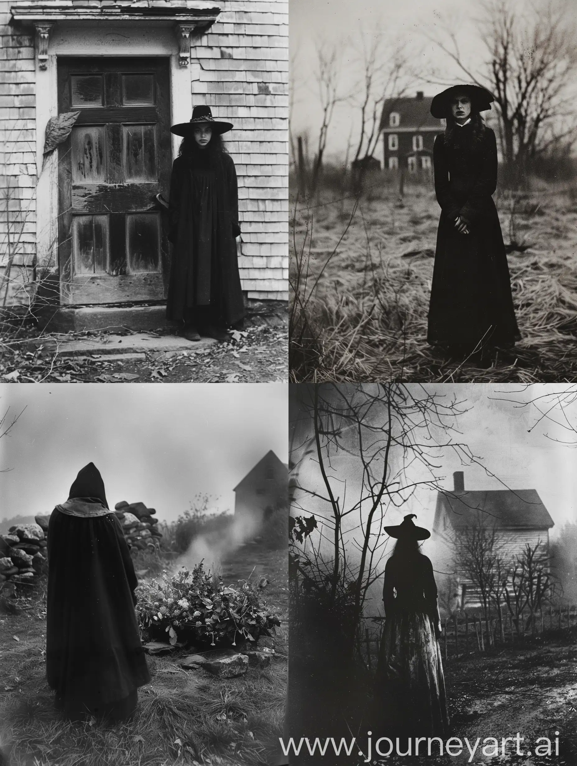 Salem-Witch-Trials-Reenactment-Haunting-Grayscale-Folk-Horror-Scene
