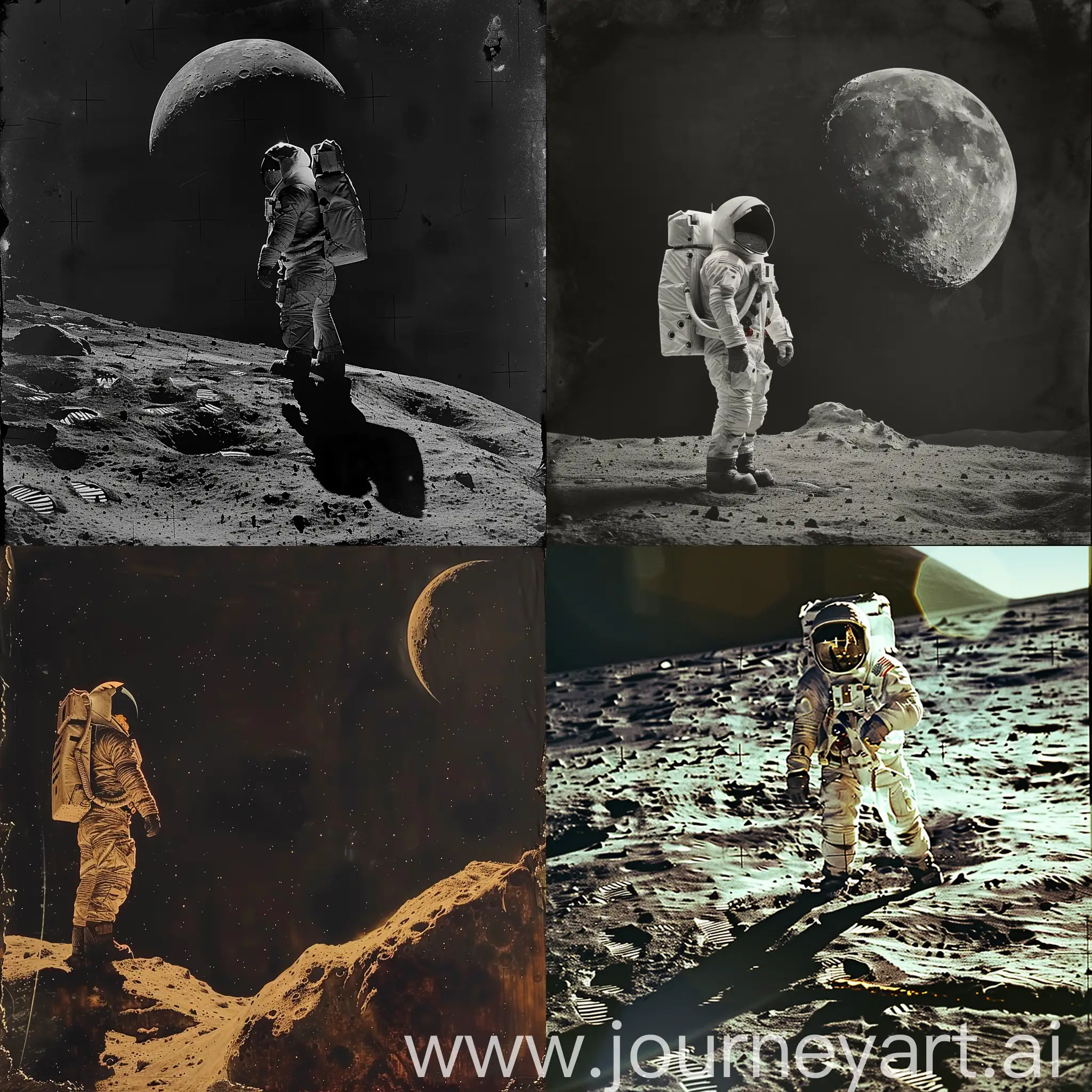 Exploring-Lunar-Terrain-Astronaut-on-the-Moon