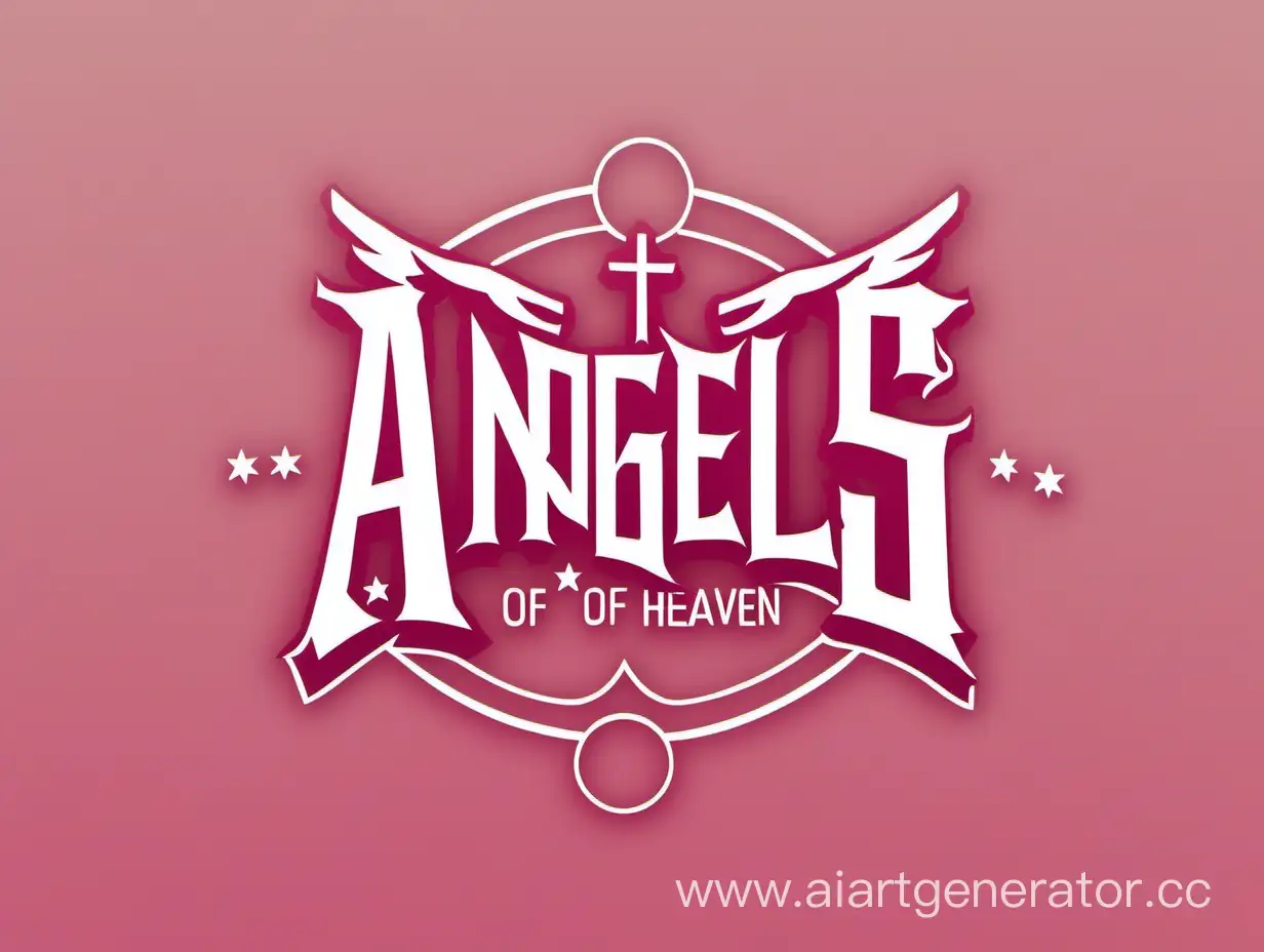 логотип для женской k-pop группы, angels of heaven,muo entertainment ,логотип