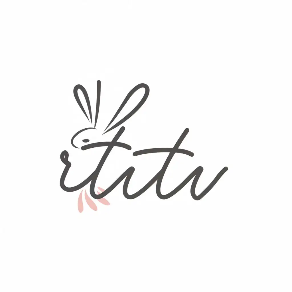 a logo design,with the text "tutu", main symbol:rabbit
,Moderate,clear background