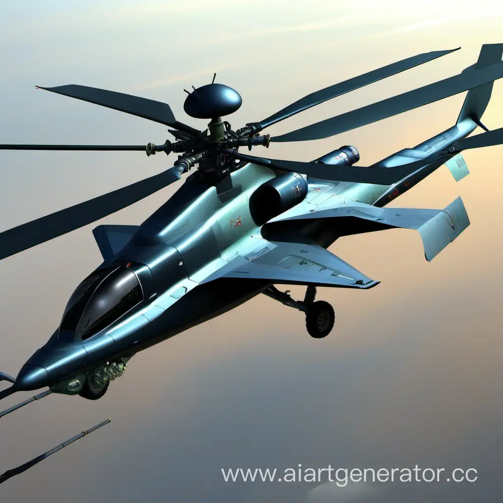 Futuristic-Russian-Combat-Helicopter-in-Action