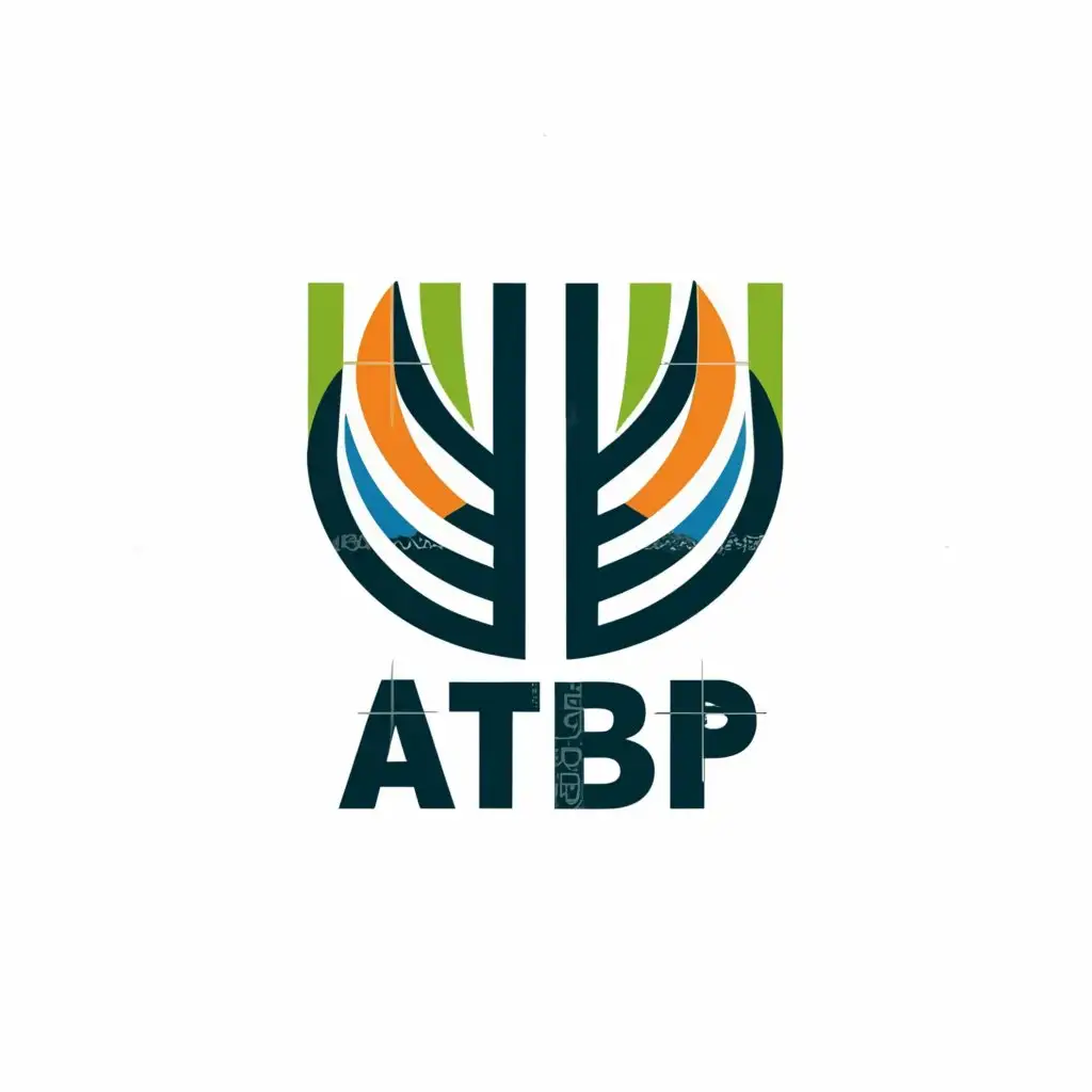 a logo design,with the text "atbp", main symbol:atbp,Moderate,clear background