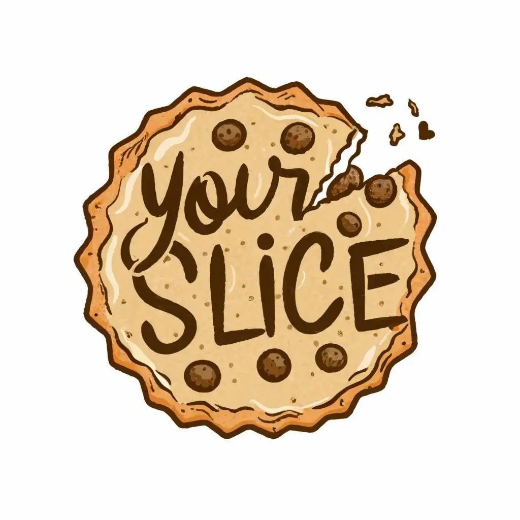 LOGO-Design-For-Your-Slice-Tempting-Cookie-Pie-Delight-with-Creative-Typography
