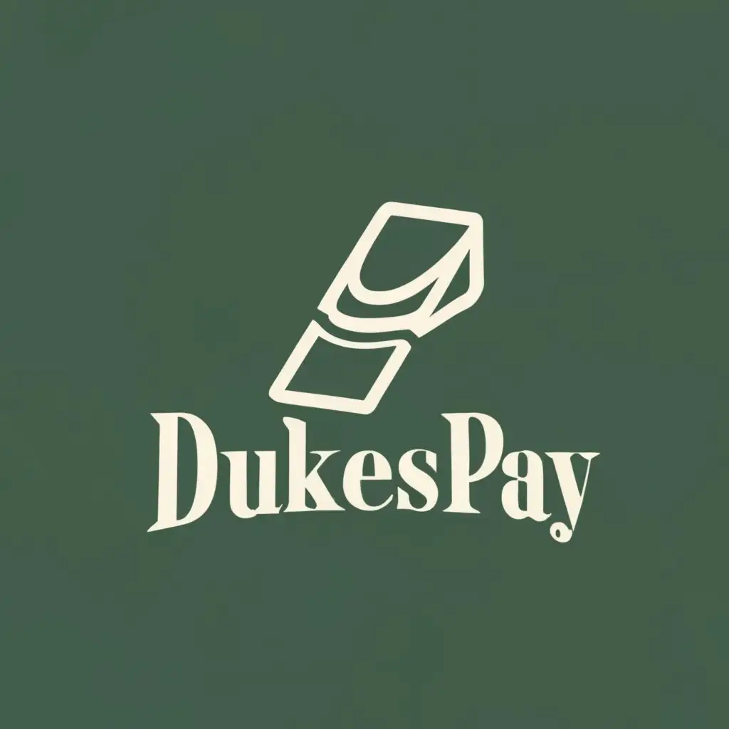 logo, Cigarettes, with the text "DukesPay", typography, be used in Retail industry