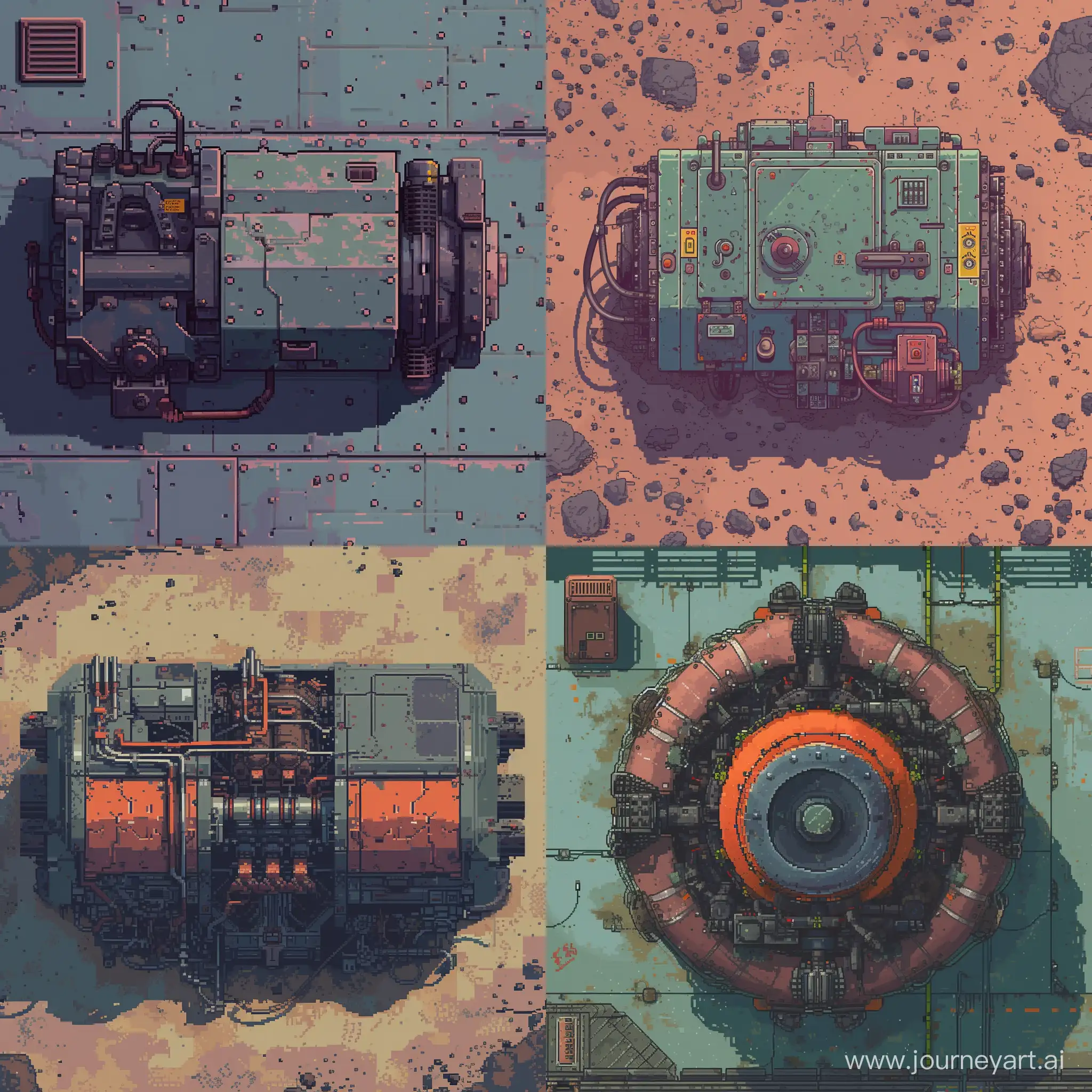 Deserted-Spaceship-Generator-Pixel-Art-TopDown-View-1024x1024