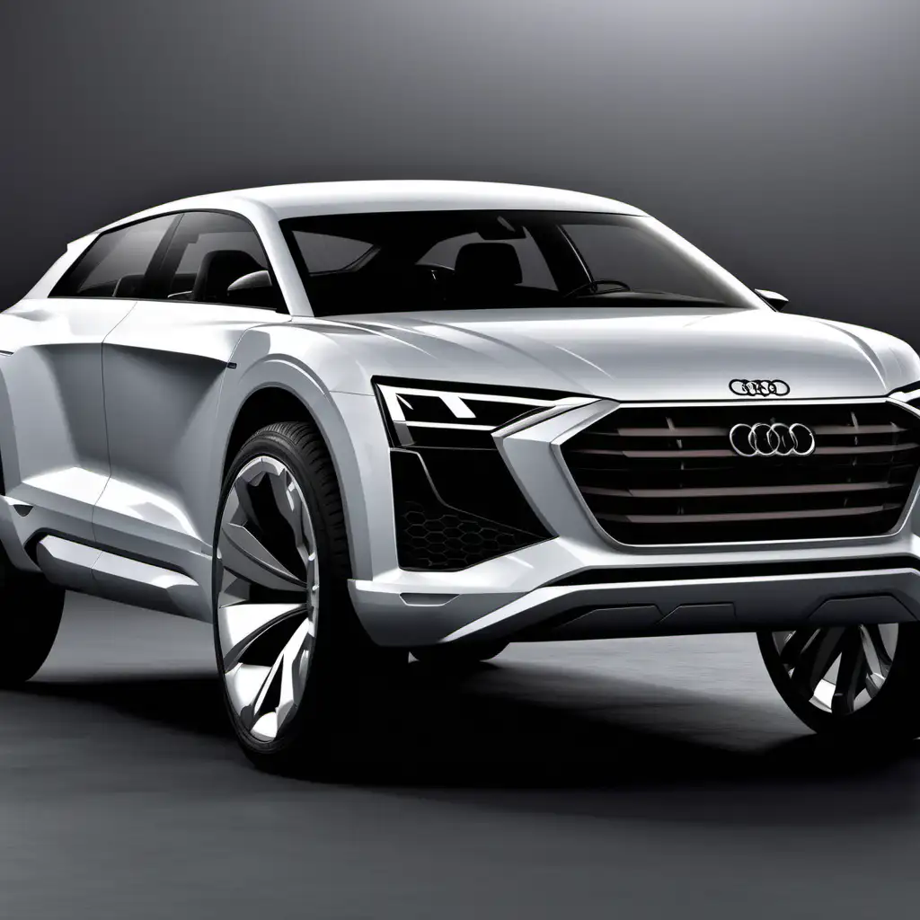 Create an Audi suv from the year 2040