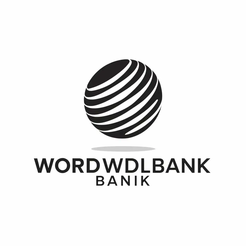 a logo design,with the text "World Wide Bank", main symbol:Bank symbol,Minimalistic,be used in Finance industry,clear background