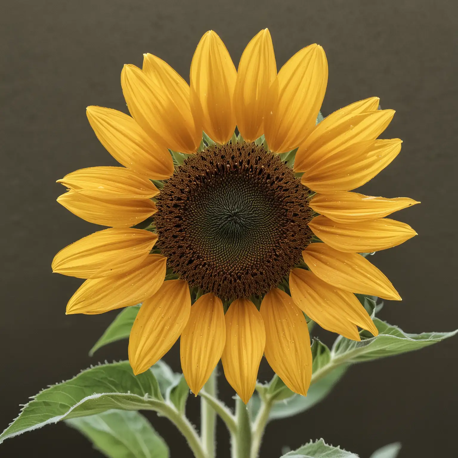 Vibrant Sunflower Field Bathed in Golden Sunlight