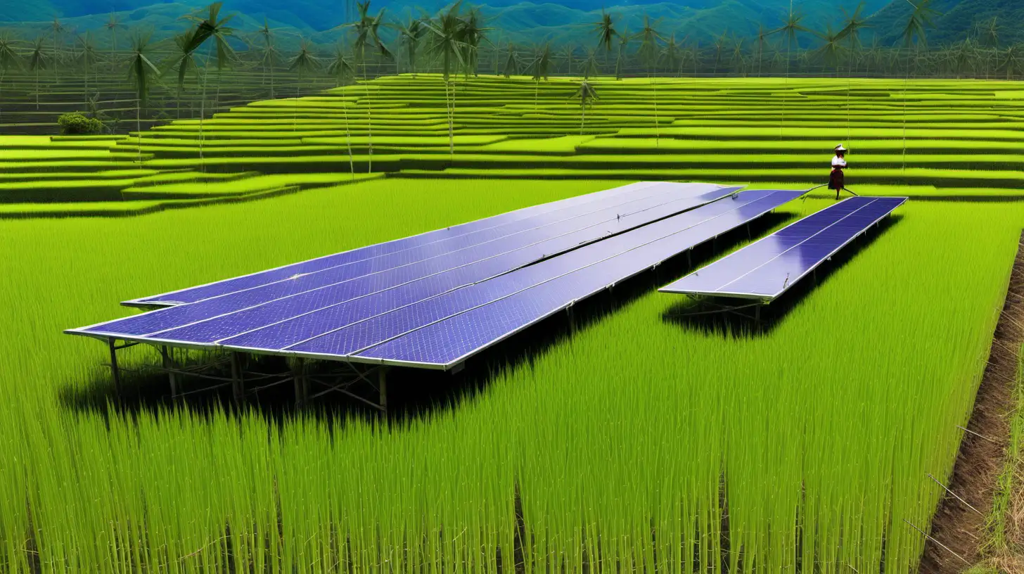 RemoteControlled Solar Plant Empowers Rural Filipino Women in Bamboo Rice Fields