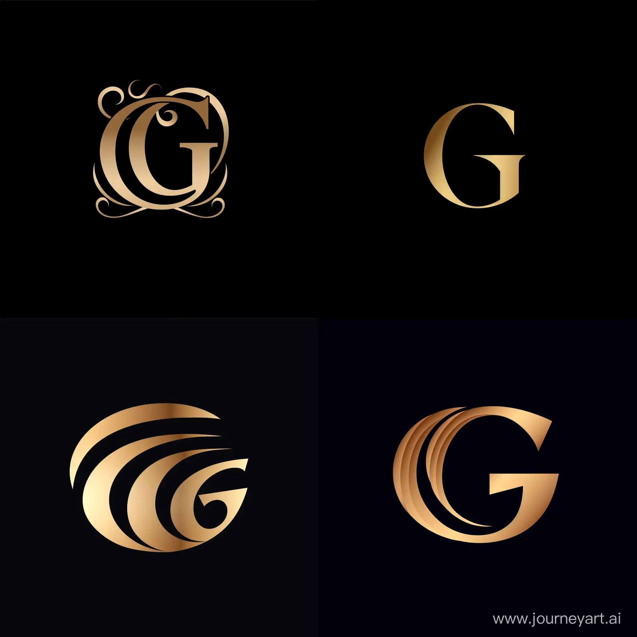 create a image for luxury logo for "G 