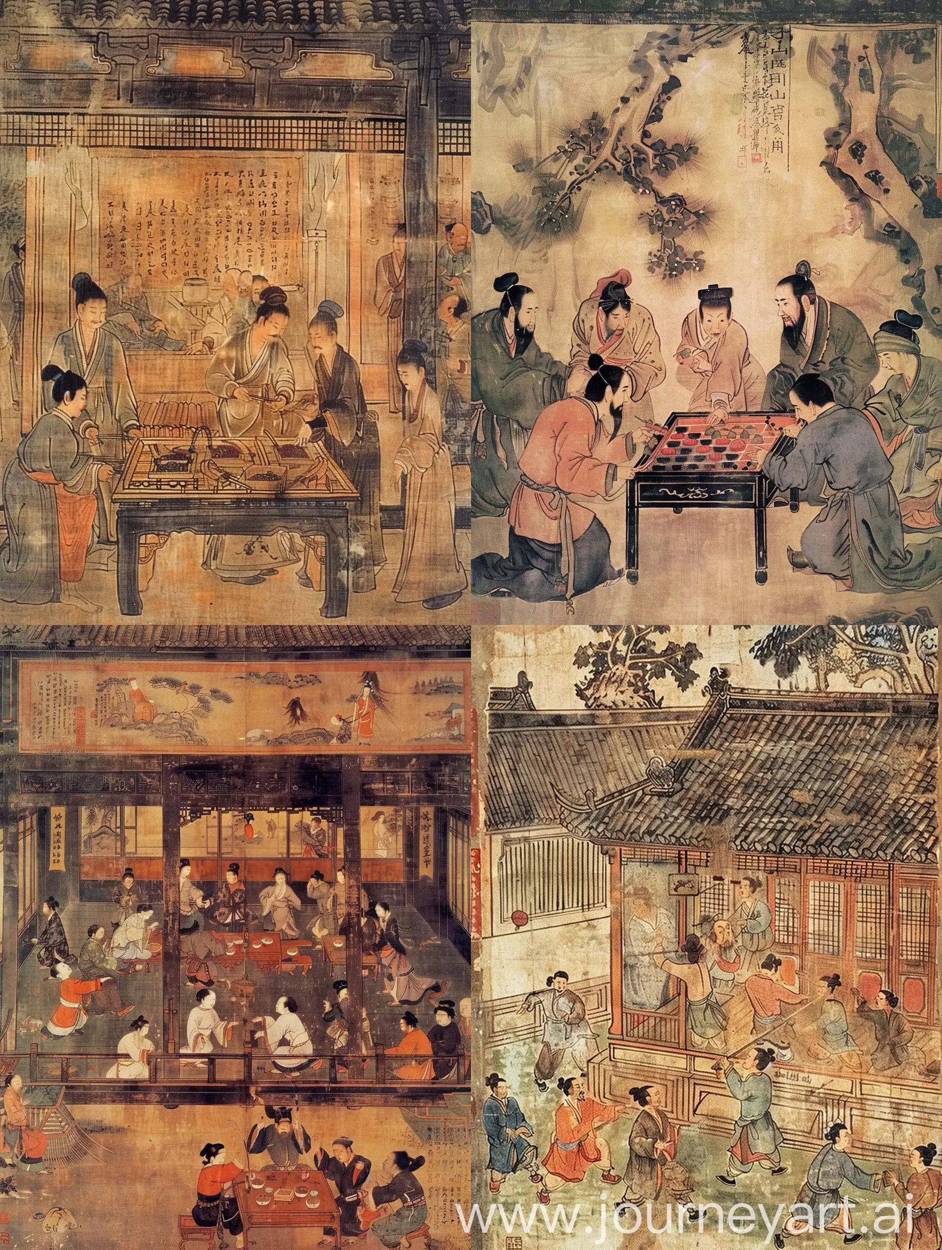 Entertainment-in-Ancient-Northern-Wei-Arcade