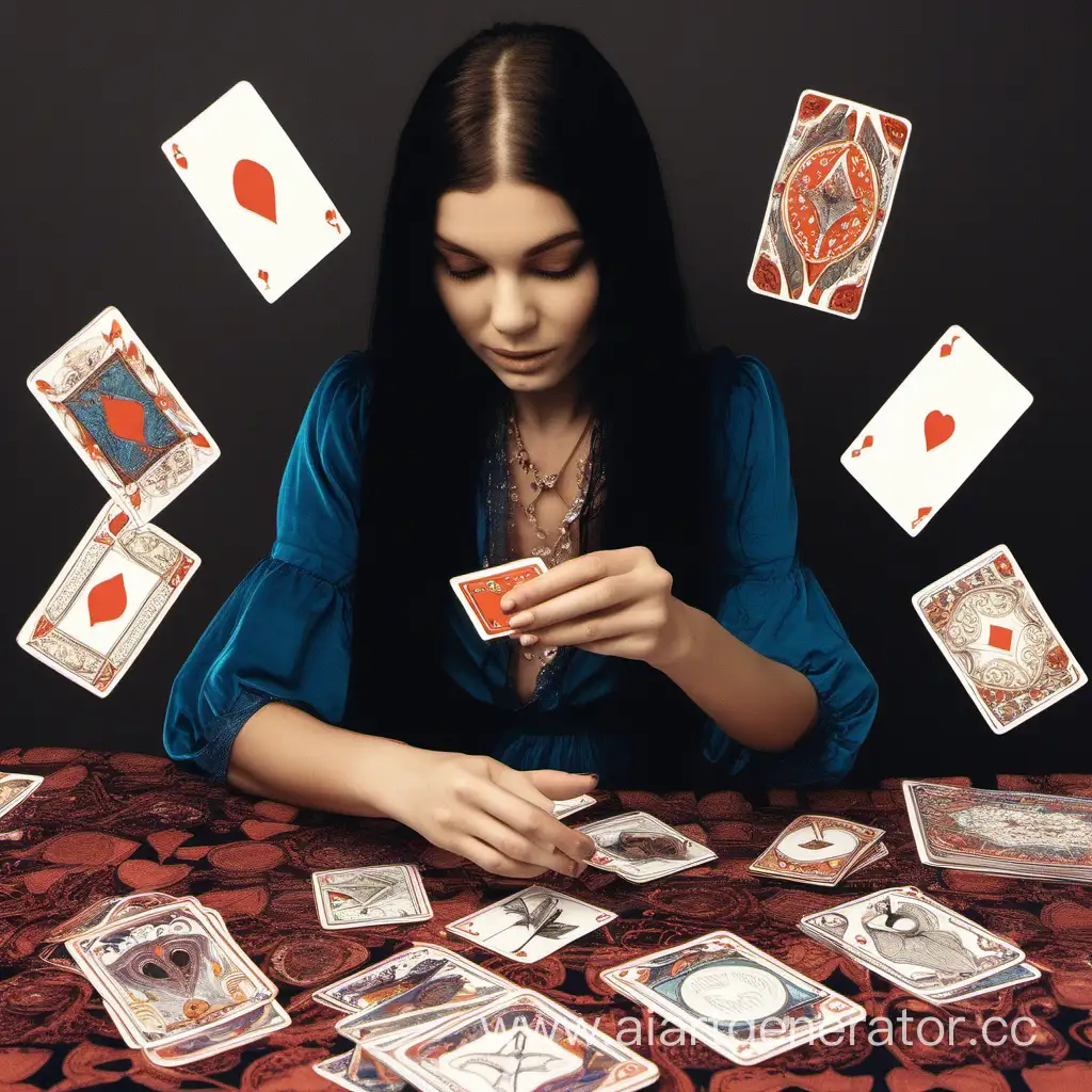 Mystical-Tarot-Reading-by-Girl-Alina-in-Candlelit-Room
