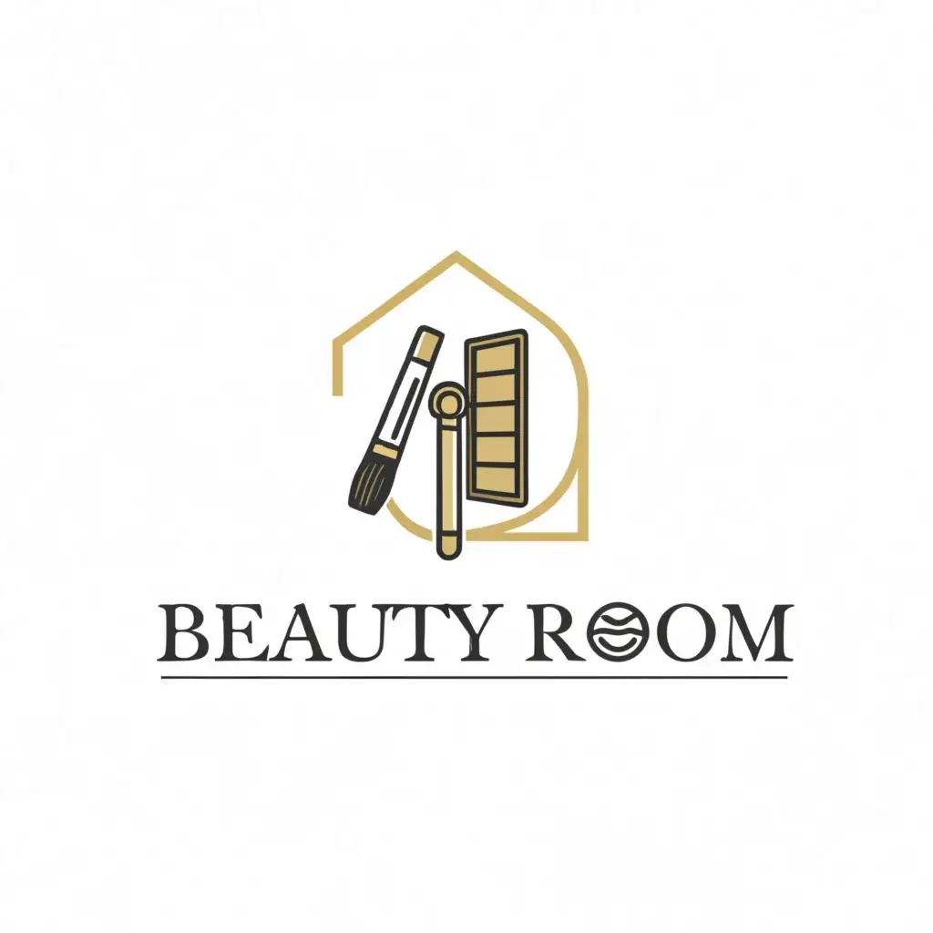 a logo design,with the text "Beauty Room", main symbol:beauty salon,cosmetic,room,Moderate,clear background