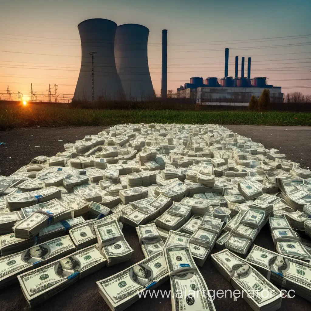 Stack-of-a-Million-Dollars-at-the-Industrial-Plant