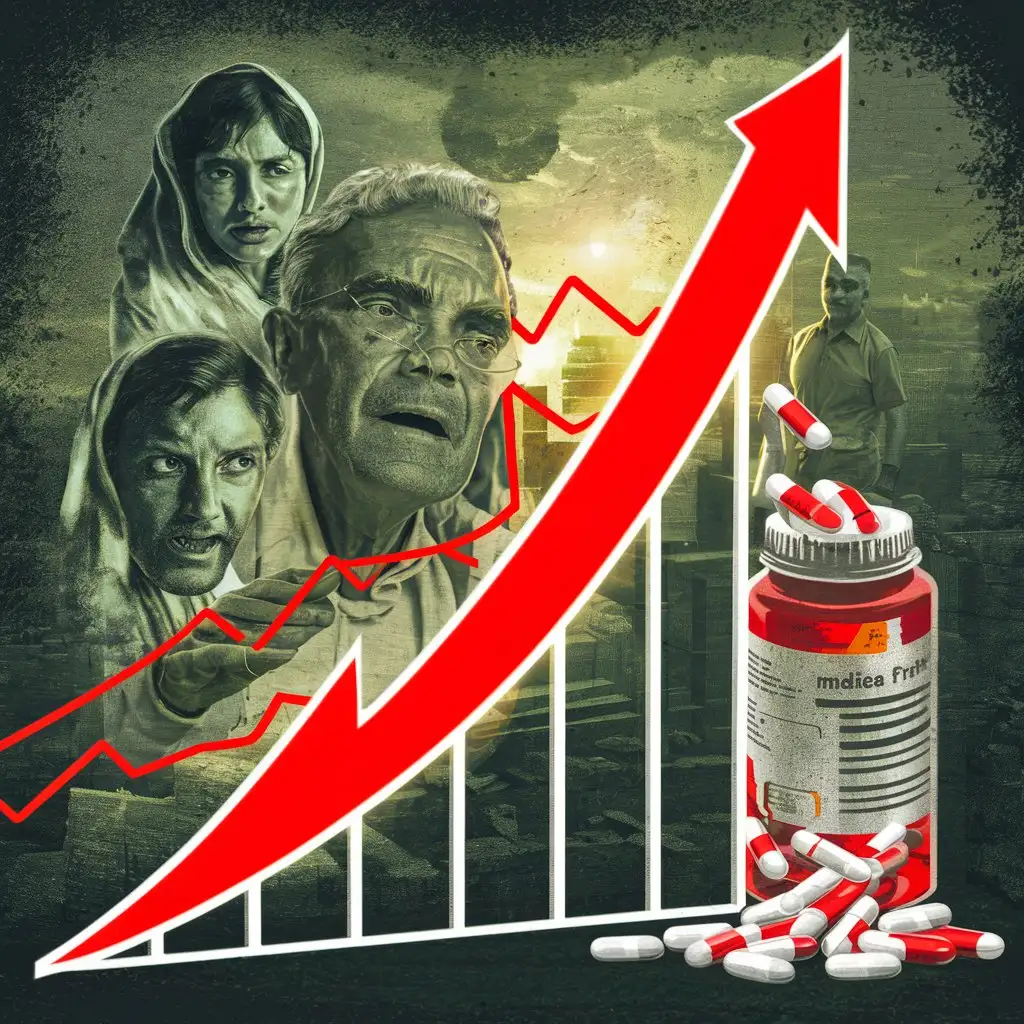 Continuesely rising prices of mediciners in India
