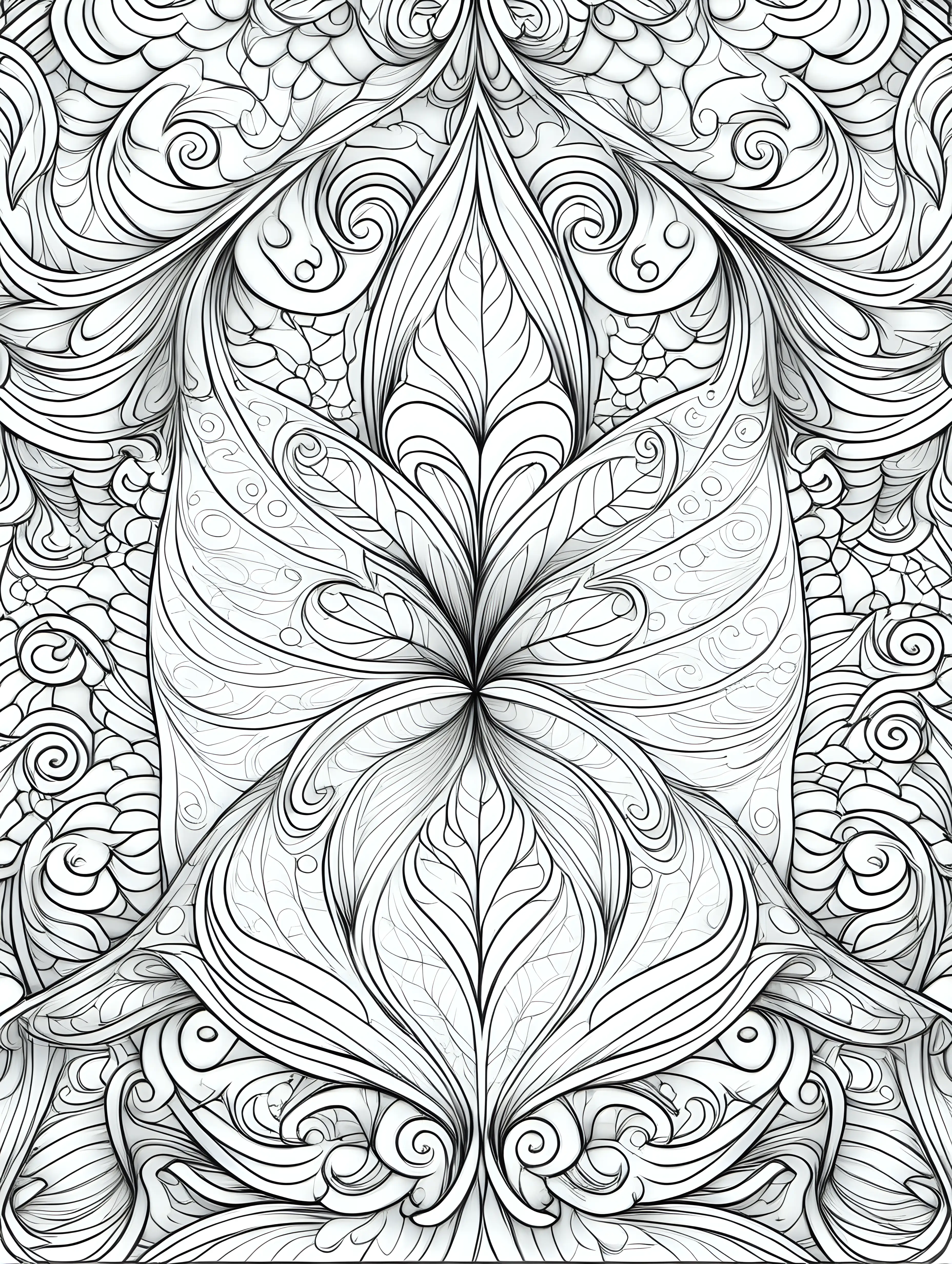 Enchanting Magical Patterns for Adult Coloring Book
