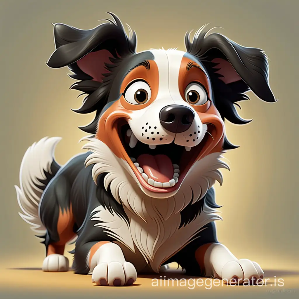 Border collie hot sale cartoon images