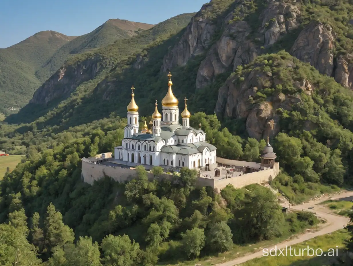 build me an orthodox nunnery that can be seen from a kilometer away