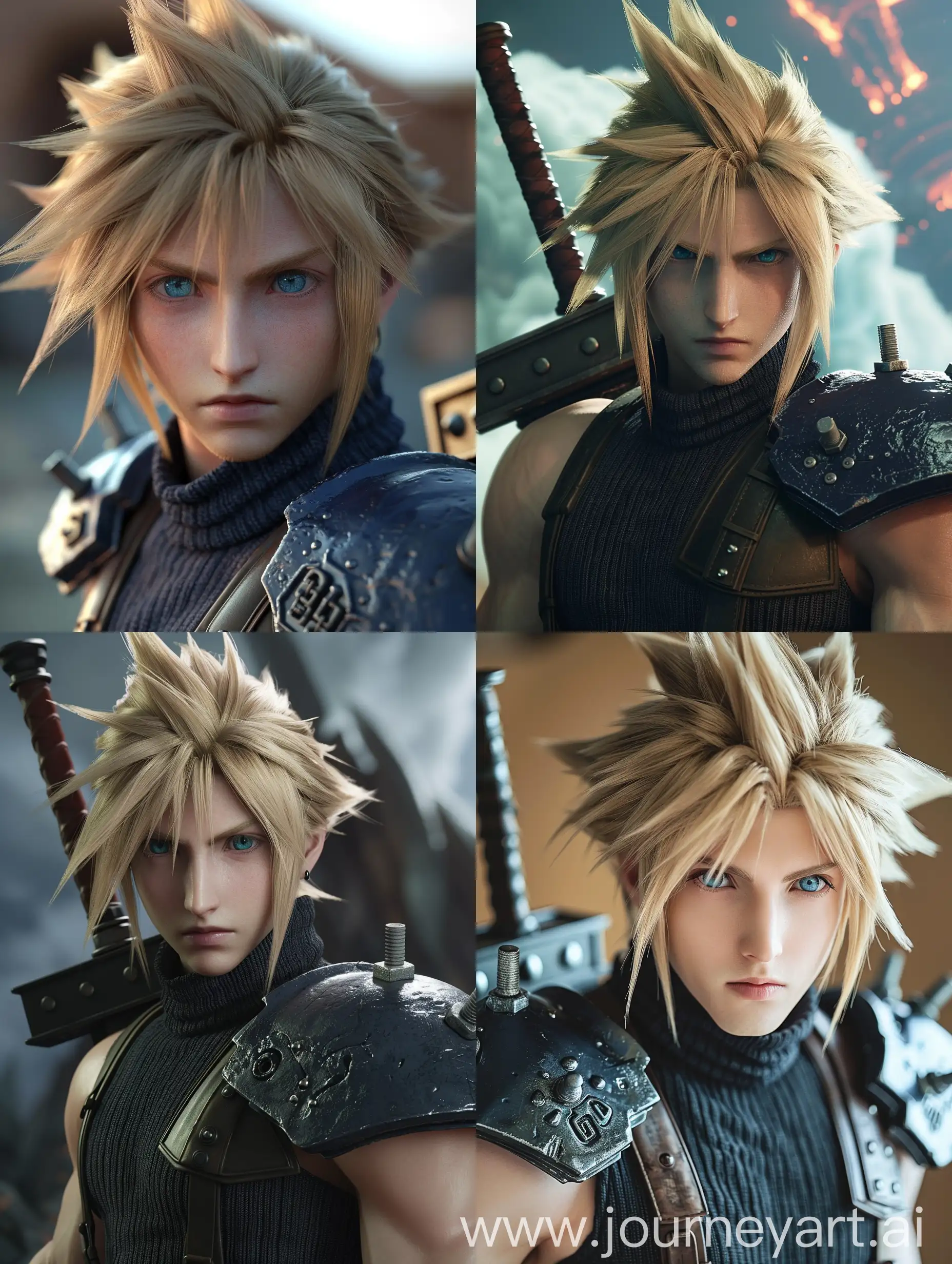 Cloud-Strife-Final-Fantasy-Remake-Heroic-Warrior-in-Dynamic-Action